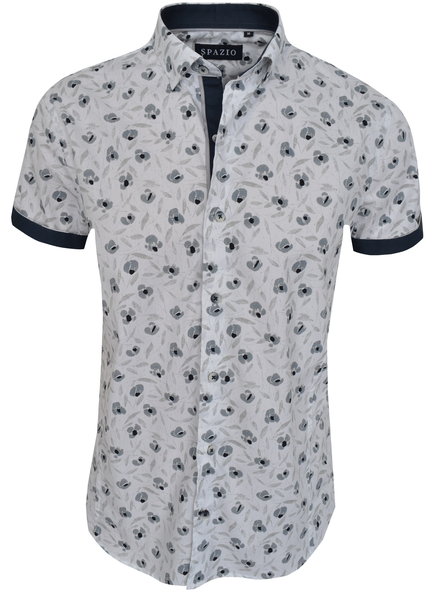 Fleur - Navy / White - Spazio  