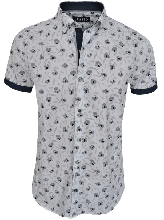 Fleur - Navy / White - Spazio  